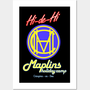 Hi De Hi Maplins Holiday Camp Design Posters and Art